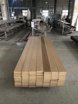 140x23 মিমি ওয়াটারপ্রুফ কম্পোজিট ডেকিং আউটডোর স্পেসের জন্য এমবসড কম্পোজিট ডেকিং