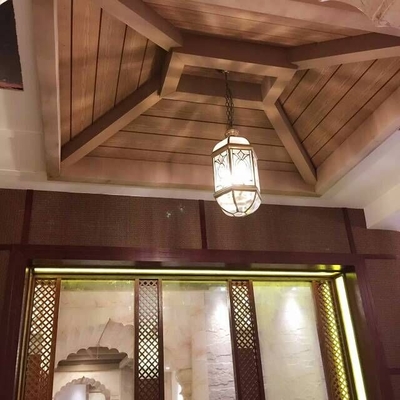 কাস্টমাইজড ডাব্লুপিসি ইনডোর ওয়াল প্যানেল আধুনিক ডাব্লুপিসি সিলিং আচ্ছাদন ইকো বন্ধুত্বপূর্ণ