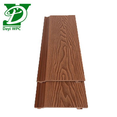 156*21mm Wpc আউটডোর ওয়াল প্যানেল পরিবেশগত বন্ধুত্বপূর্ণ অ্যান্টি মলডিউ