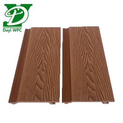 156*21mm Wpc আউটডোর ওয়াল প্যানেল পরিবেশগত বন্ধুত্বপূর্ণ অ্যান্টি মলডিউ