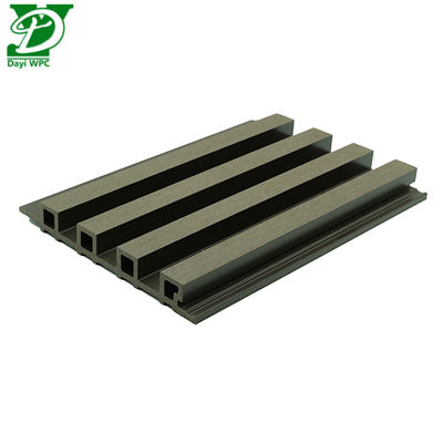 আবহাওয়া-প্রমাণ কম রক্ষণাবেক্ষণ খাদ পৃষ্ঠ WPC বহিরাগত প্রাচীর প্যানেল