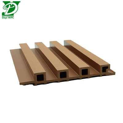 আধুনিক চমৎকার UV এবং ফেইড রেজিস্ট্যান্স ট্রফ সারফেস WPC এক্সটার্নাল ওয়াল প্যানেল
